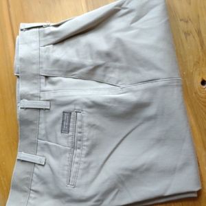 Cotton Pleated Front Pants